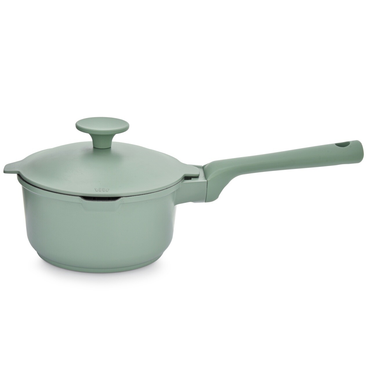 Cratita cu capac Fern, Ambition, 16 cm, 1.4 L, aluminiu, verde/negru - imagine 6